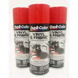 Duplicolor HVP100 - 3 Pack Vinyl & Fabric Spray Paint Red - 11 oz - Walmart.com