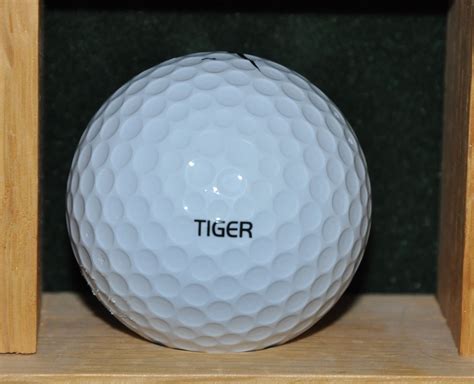 Tiger Woods Personal Golf Ball from the Memorial Tournament #golfingsandwedge | Golf ball, Pga ...