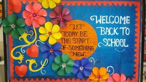 70 Back-to-School Bulletin Board Ideas from Creative Teachers | School board decoration, Middle ...