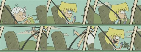 Loud House - Lori Gets Car Sick on Lincoln by dlee1293847 on DeviantArt