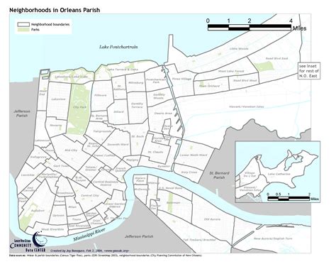 New Orleans Zip Code Map Printable