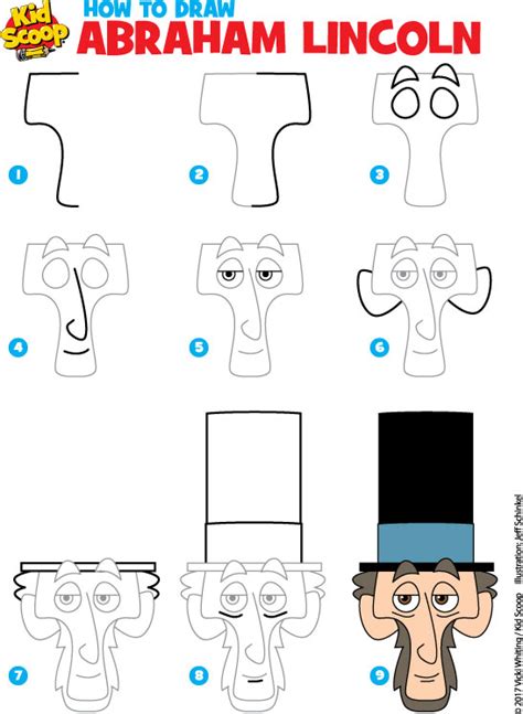 How To Draw Abraham Lincoln Face