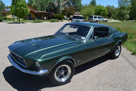 S-Code 1968 Ford Mustang GT Fastback 390 4-Speed for sale on BaT ...