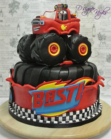 Blaze and the Monster Machine - Decorated Cake by Phey - CakesDecor