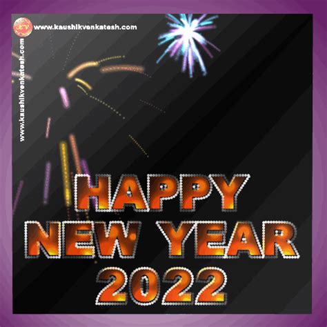 Happy New Year 2022, Wishes Video, Images, GIF, Free Download -5 ...