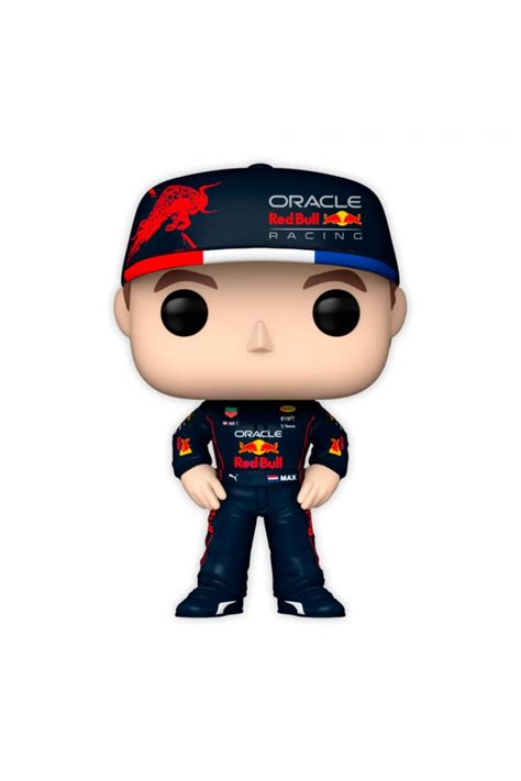 Comprar Funko Pop Max Verstappen Red Bull F1. Disponible en negro, unisex