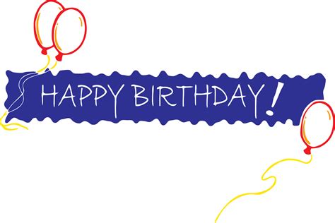 Birthday cake Banner Clip art - Happy Birthday Banner png download ...