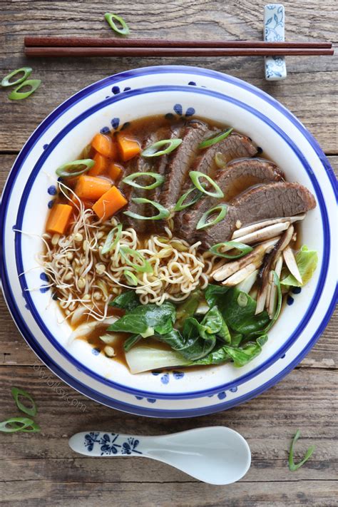 Spicy Beef Ramen made easy - Foxy Folksy