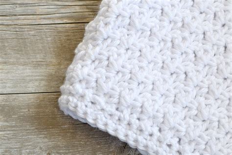 Easy Baby Blanket Crochet Pattern For Beginners - Printable Templates Free