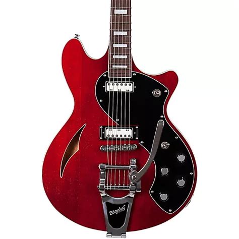 Schecter Guitar Research TSH-1B Semi-Hollow Body Electric Guitar | Musician's Friend