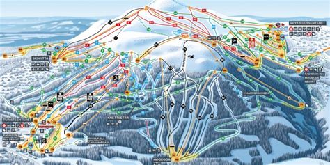 Trysil Map - Scandinavian Dreams