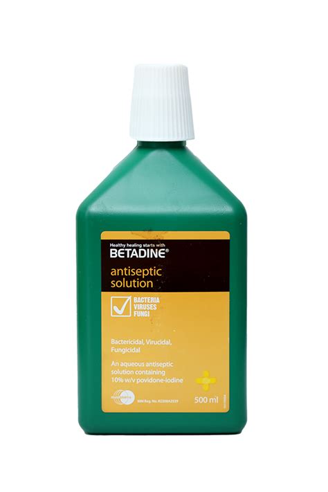 Betadine Solution Povidone Iodine 500ml - LifePlus