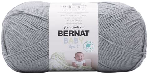 Bernat Baby Sport Big Ball Yarn - Solids-Cloudburst - Walmart.com