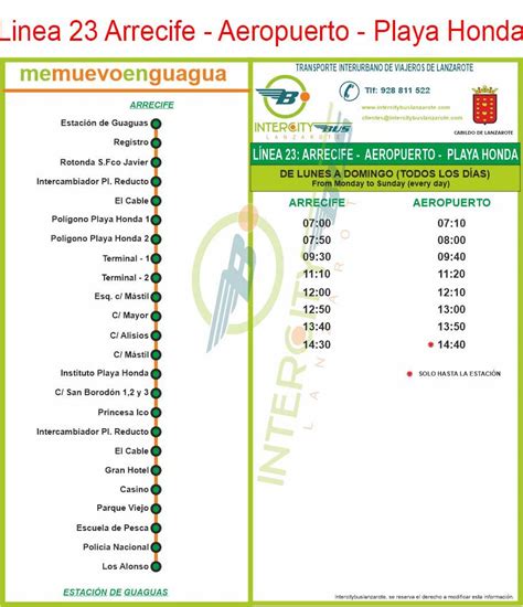 Taxi - Buses - Ferry - Lanzarote Information Website