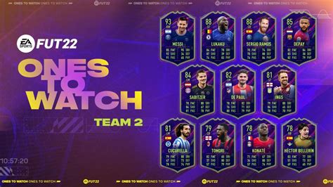 EA releases second Ones to Watch team in FIFA 22 Ultimate Team