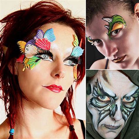 15 Easy Last Minute Halloween Costume Face Paint Ideas | POPSUGAR Beauty