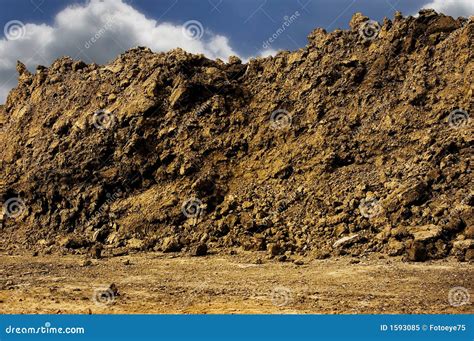 Dirt Pile stock image. Image of sand, terrain, wadi, ecoregion - 1593085