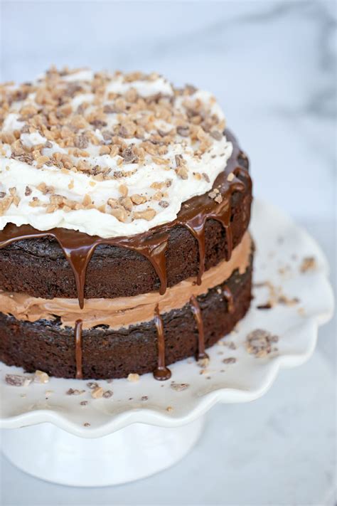 Chocolate Mousse Crunch Cake - Our Best Bites