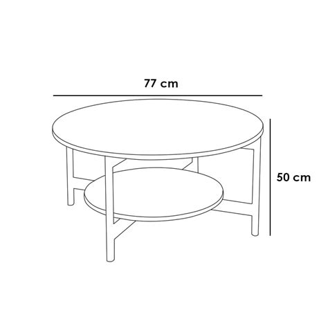 Simple Wooden Coffee Table - SKY – homznia