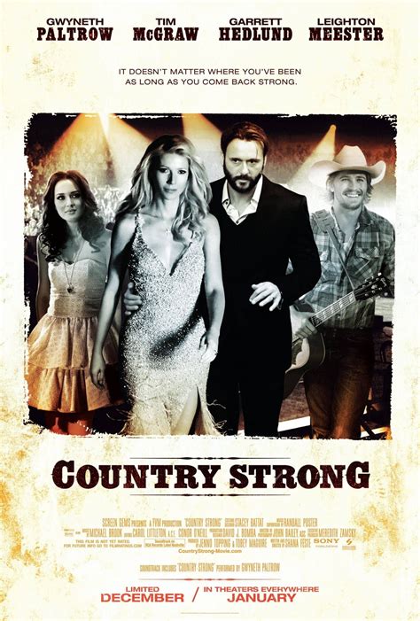 Country Strong : Extra Large Movie Poster Image - IMP Awards