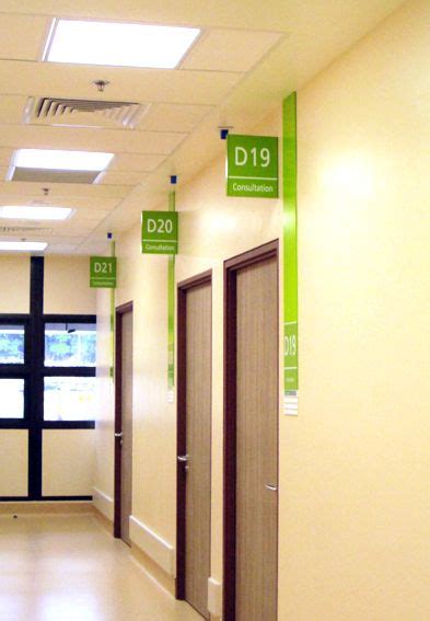 National University Hospital Signage System on Behance | Hospital signage, Wayfinding signage ...