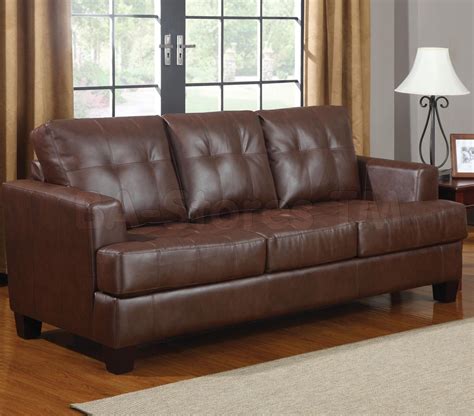 Leather Sleeper Sofa Set #sleepersofa | Brown leather sofa bed, Leather ...