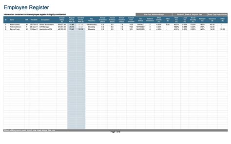 40+ Free Payroll Templates & Calculators ᐅ TemplateLab