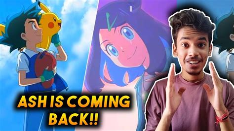 Ash Ketchum is Returning in Pokemon!!! 🔥😍 | Pokemon Horizons Ash Return? | Pokemon in Hindi ...