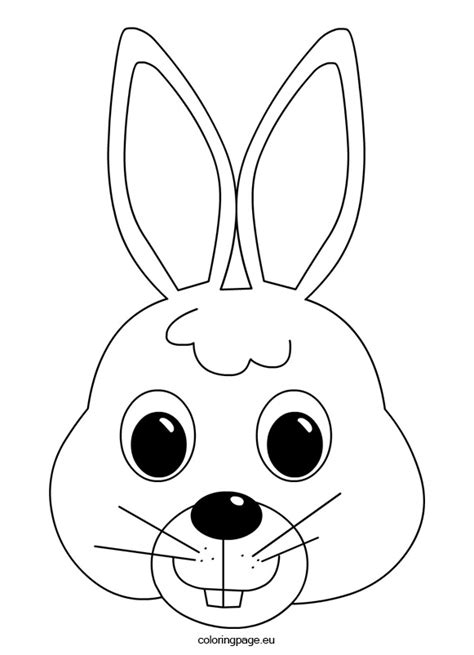 Rabbit Face Drawing at GetDrawings | Free download