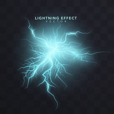 Lightning effect background Vector | Free Download