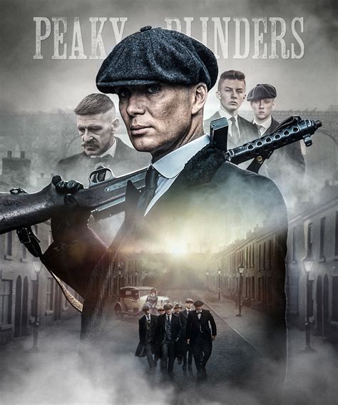 Peaky Blinders poster compositing on Behance