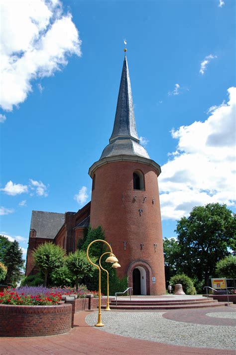 Kaltenkirchen St Michaelis Round Tower Church • Germany