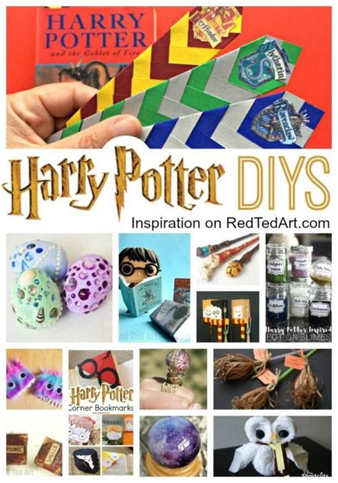 DIY Harry Potter Crafts & Ideas. Easy Harry Potter Crafts for Kids to make. #HarryPotter # ...