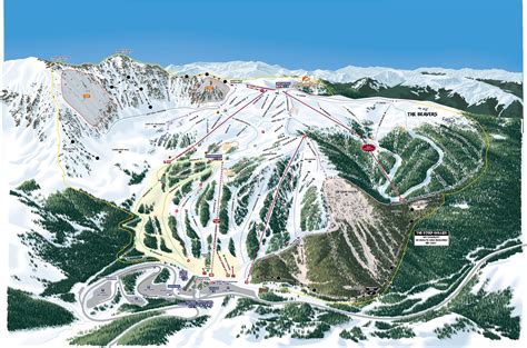 New A Basin trail map, including Beavers expansion : r/skiing