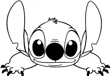 Cute Stitch Coloring Pages Online