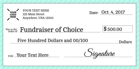 Free Giant Check Template Download - PRINTABLE TEMPLATES