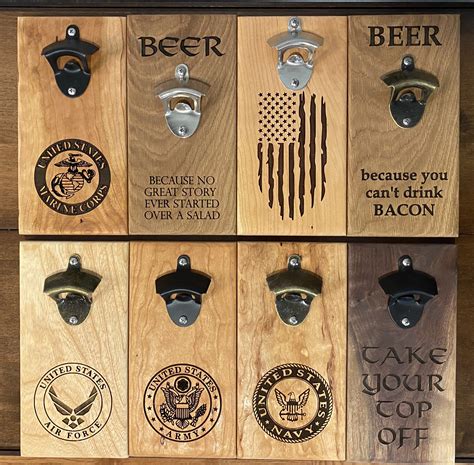 Wall Mounted Beer Bottle Openers - Berserk Creations