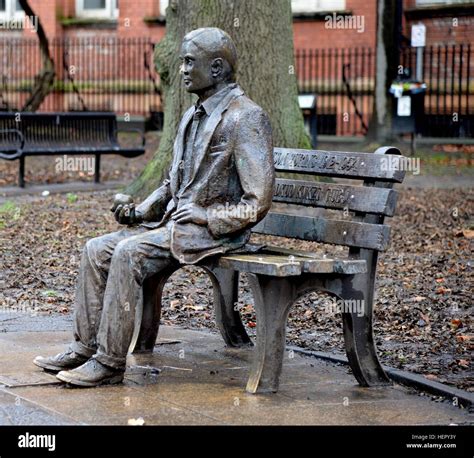 Alan Turing Statue, Manchester Stock Photo - Alamy