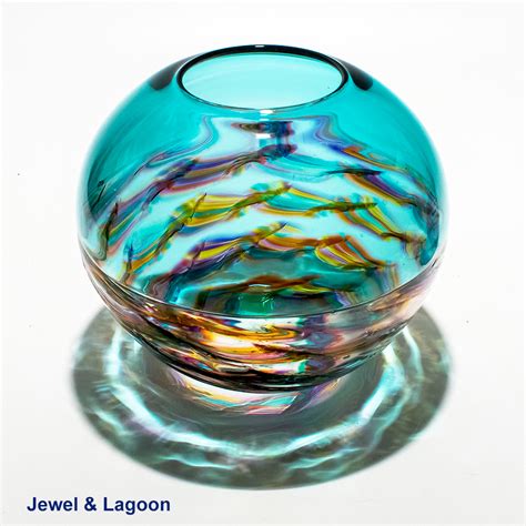 Decorative Glass Bowls For Centerpieces I 'Helix' Michael Trimpol