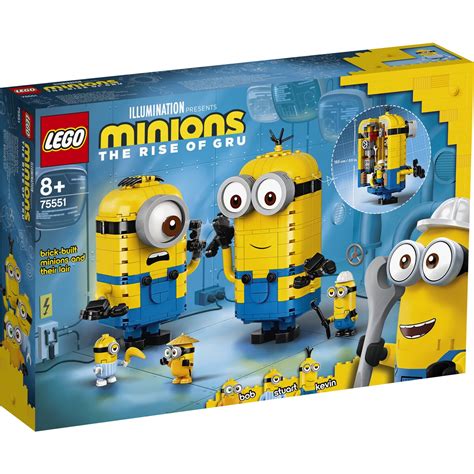 LEGO Minions Brick-Built Minions and Their Lair 75551 | BIG W