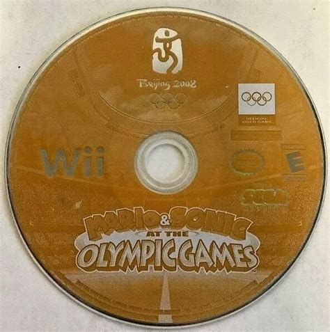 MARIO & SONIC at the Olympic Games Beijing 2008 Nintendo Wii Video Game DISCONLY £14.54 ...