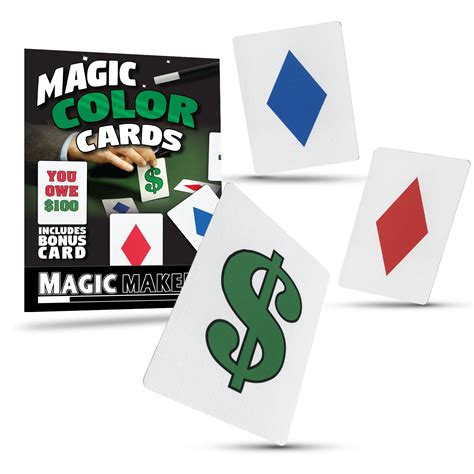 Magic Color Cards - 3 Card Trick With A Twist – Magic Makers