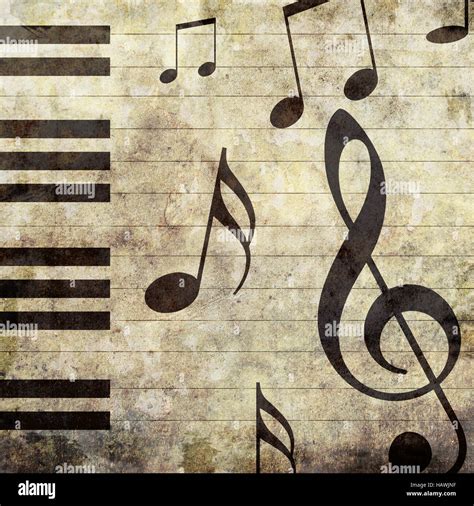 Piano music background Stock Photo - Alamy