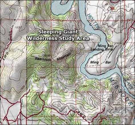 Sleeping Giant Wilderness Study Area