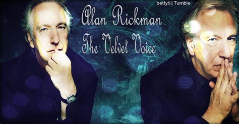 the velvet voice - Alan Rickman Photo (23420246) - Fanpop