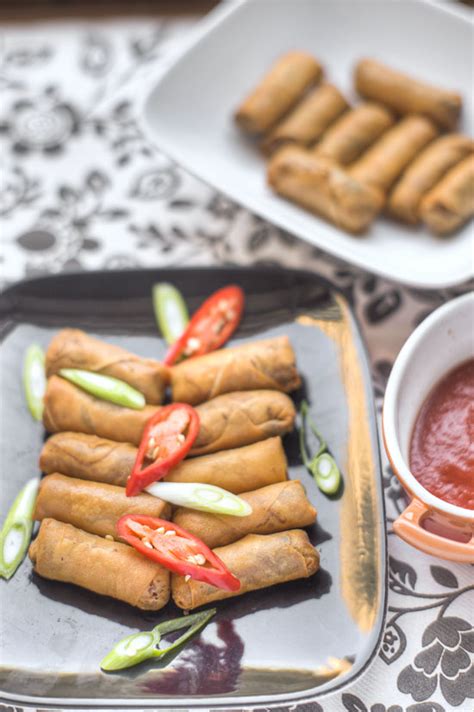 Vegetarian Spring Rolls - Egg Wan's Eastern Food Odyssey