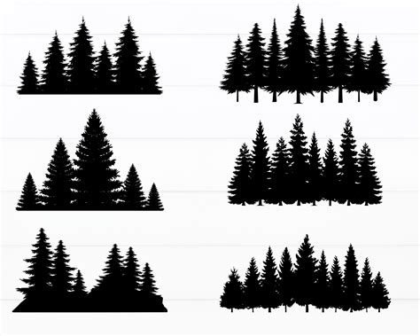 Tree Line Silhouette