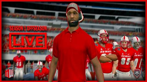 OFFSEASON LIVE STREAM!!! Lobos Ep.15 | NCAA Football 14 - YouTube