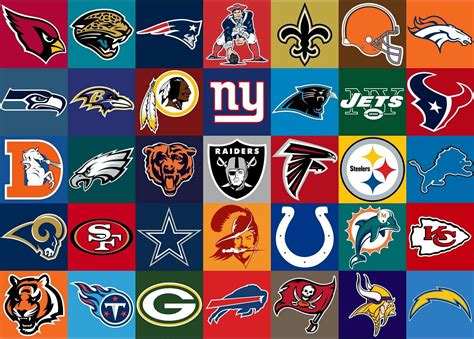 All Nfl Teams Individual Logos