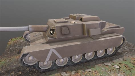 Crusader Tank - 3D model by bloodandiron [e5fafb7] - Sketchfab